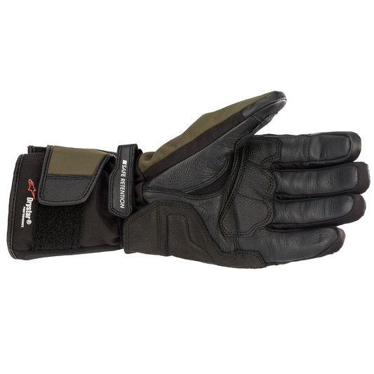 Alpinestars Denali Aerogel Drystar Gloves-Blk/Forest/Flo Yel
