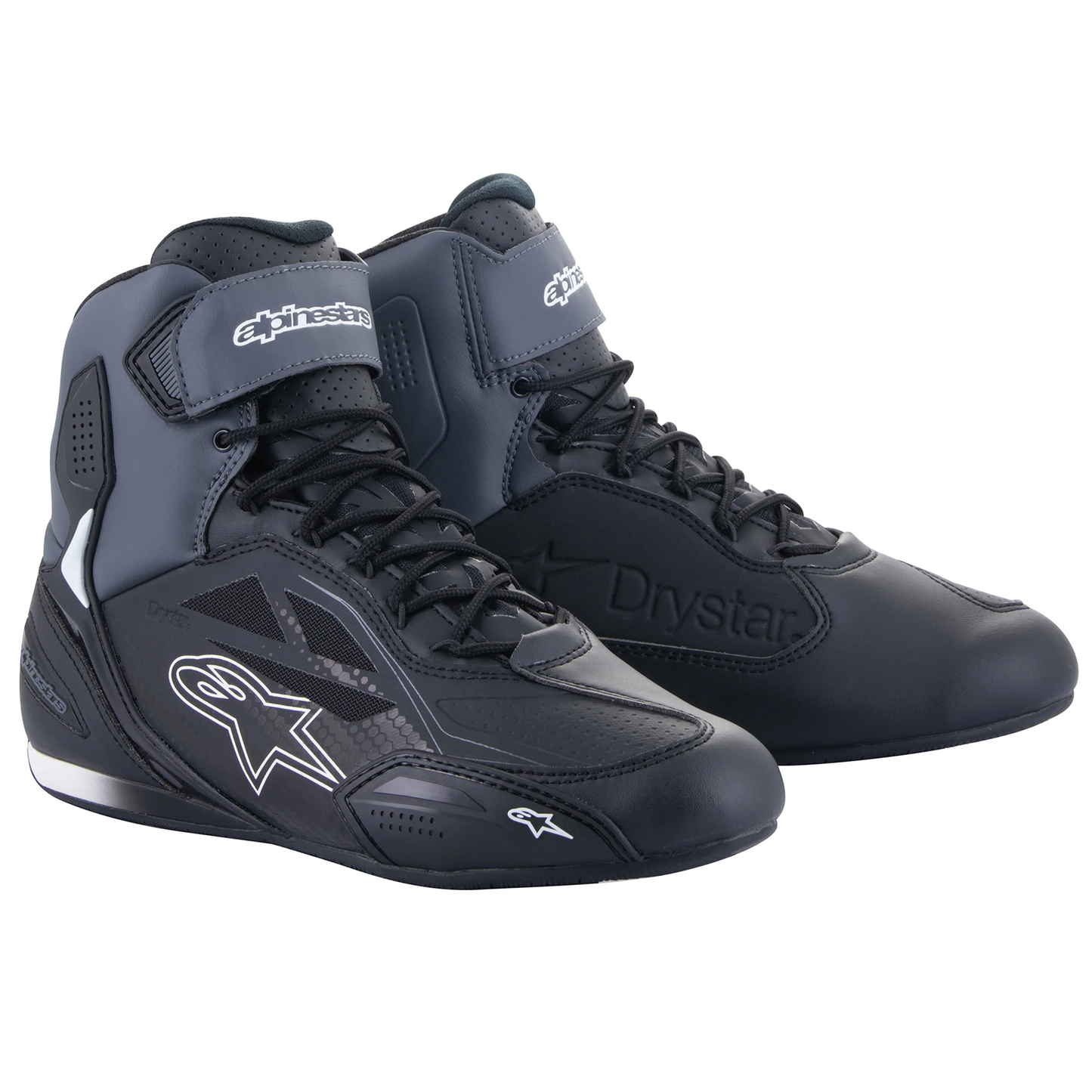 Alpinestars Faster-3 Drystar Shoes - Black/Dark Grey