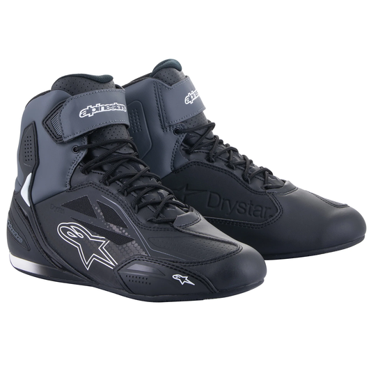Alpinestars Faster-3 Drystar Shoes - Black/Dark Grey