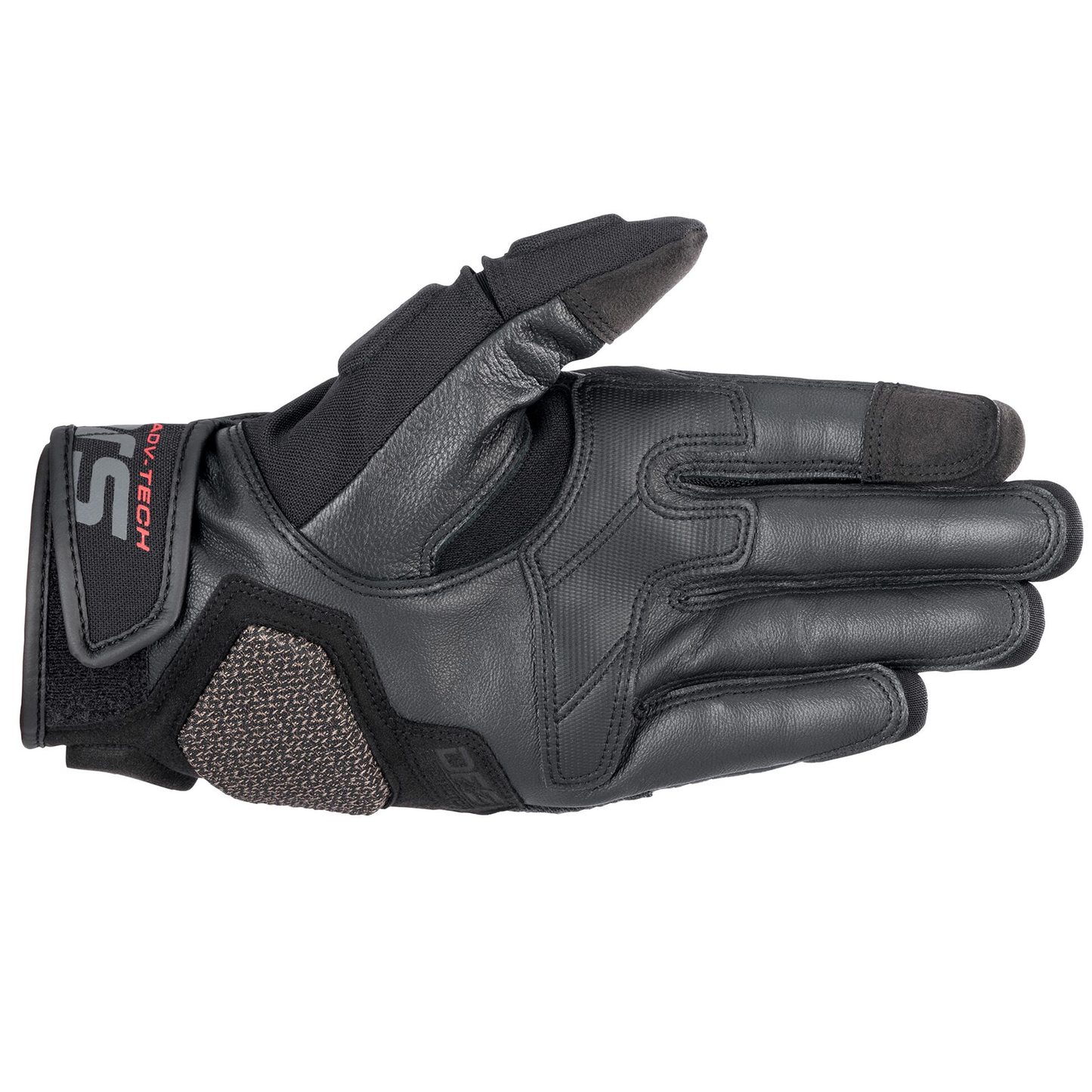 Alpinestars Alpinestars Halo Leather Gloves - Dark Blue/Black - Side View