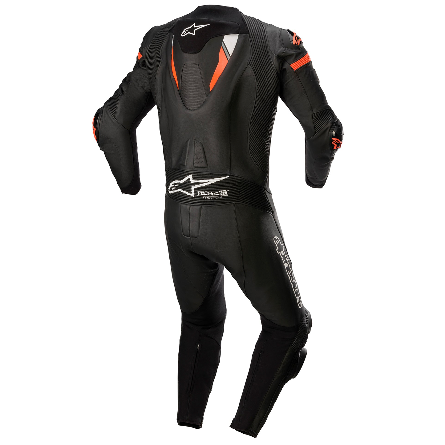 Alpinestars Missile V2 Ignition 1 Piece Leather Suit - Black/Red Flo