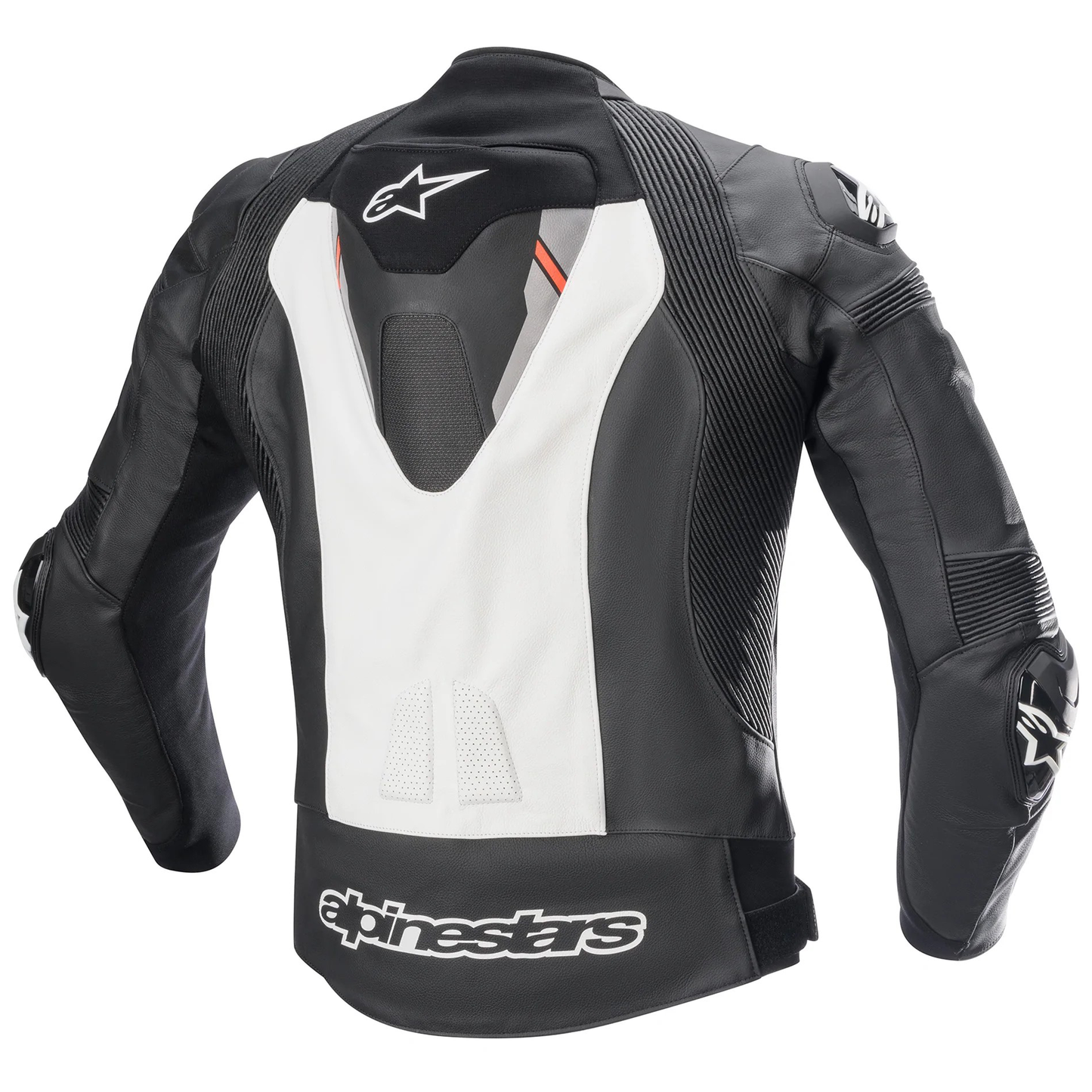 Alpinestars Alpinestars Missile V2 Ignition Leather Jacket - Black/White - Side View