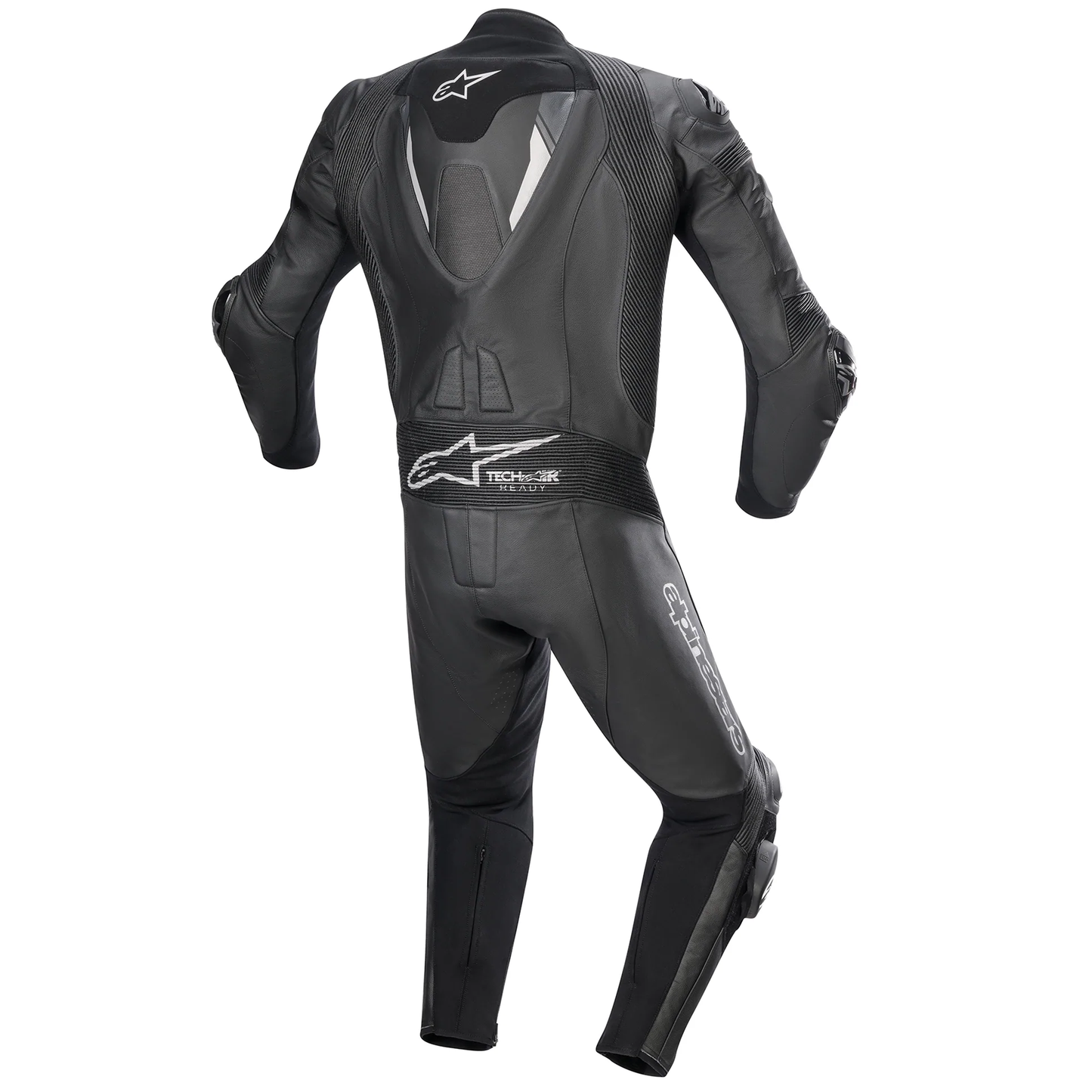 Alpinestars Alpinestars Missile V2 Ignition 1 Piece Leather Suit Black/Black - Side View