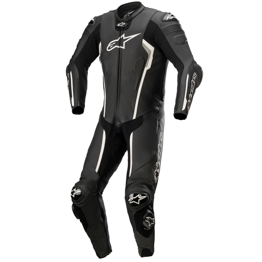 Alpinestars Missile V2 1 Piece Leather Suit - Black/White