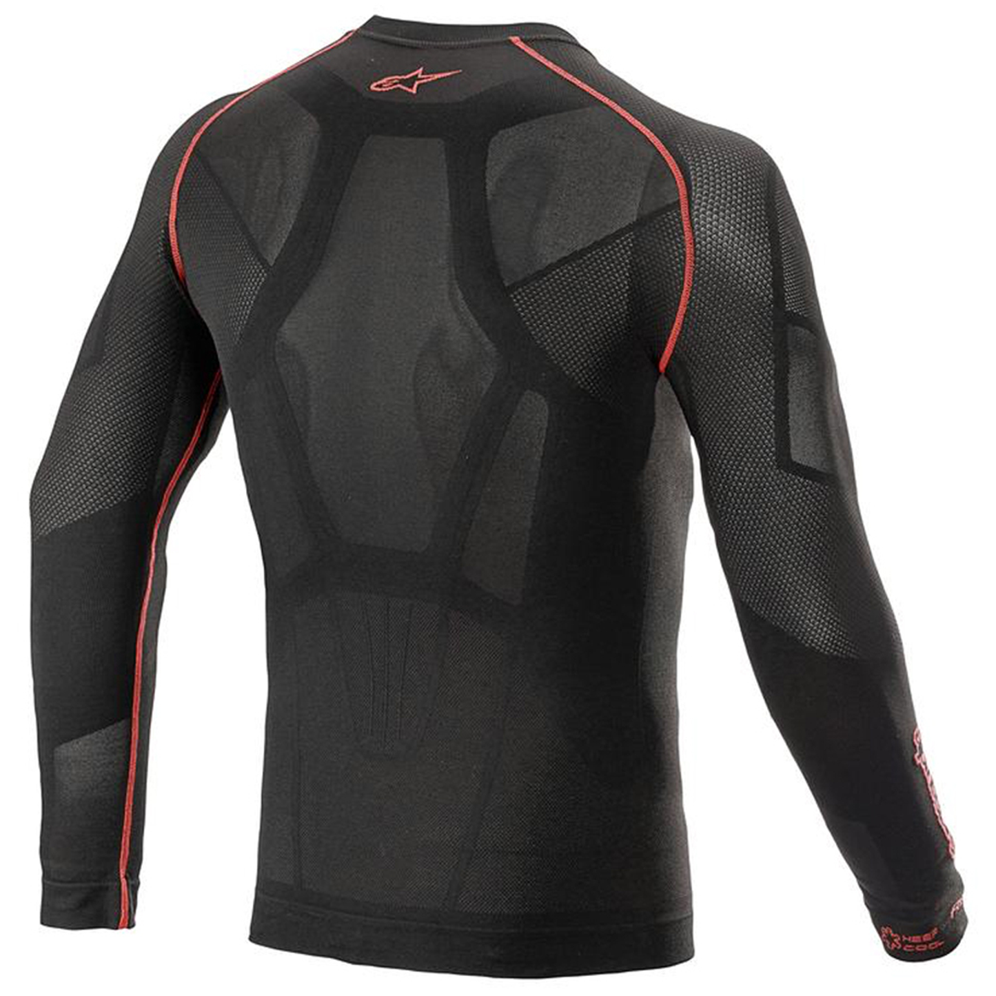 Alpinestars Ride Tech V2 Top Long Sleeve Summer - Black/Red