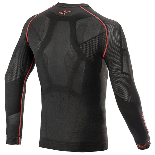 Alpinestars Ride Tech V2 Top Long Sleeve Summer - Black/Red