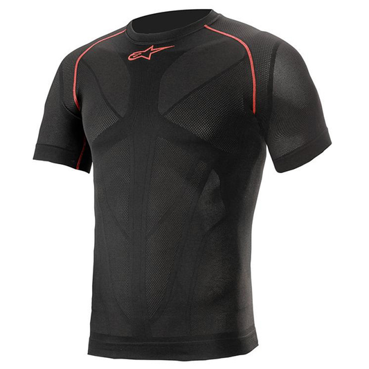 Alpinestars Ride Tech V2 Top Short Sleeve Summer - Black/Red