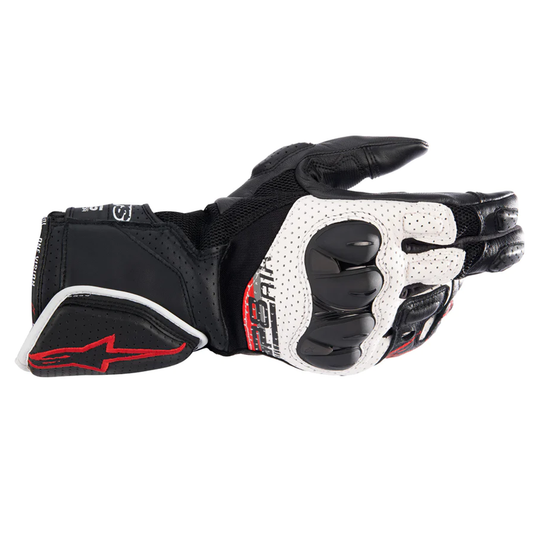 Alpinestars SP-8 V3 Air Gloves - Black/White/Bright Red