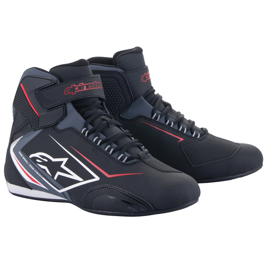 Alpinestars Sektor Waterproof Shoes - Black/White/Grey