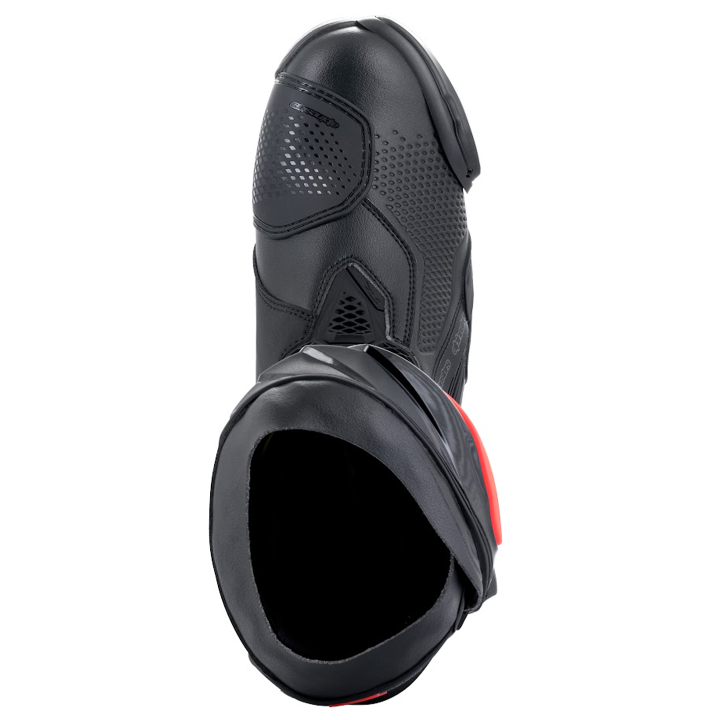 Alpinestars Alpinestars Supertech R Boots- Blk/Whi/Red F/Yellow F (Latest Version) - View 6
