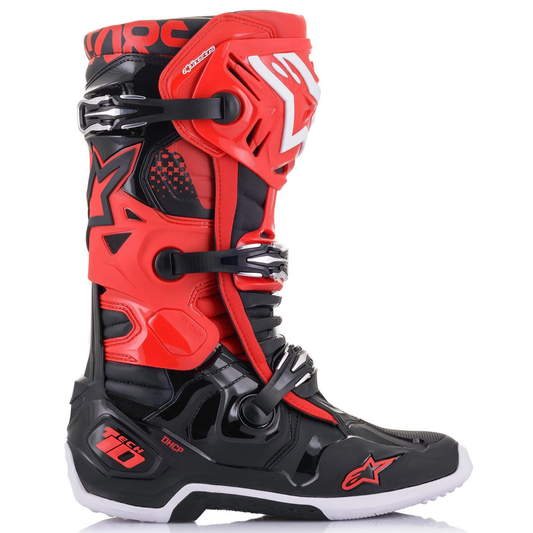 Alpinestars Tech 10 Boots - Red/Black