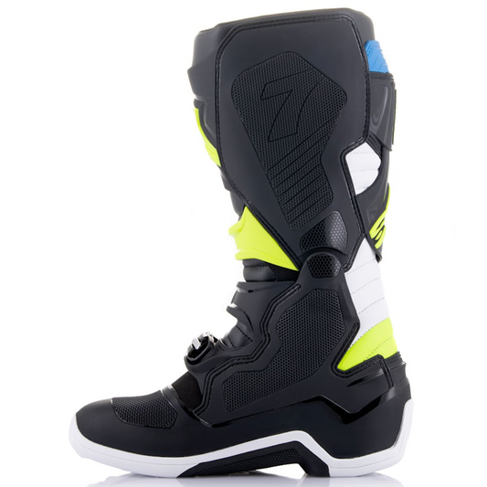 Alpinestars Tech 7 Motorcross Boots - Black/Blue/Flo Yellow