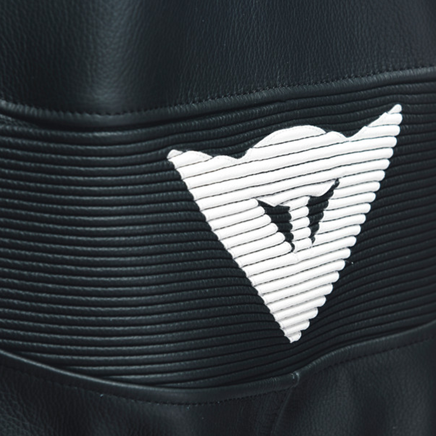 Dainese Tosa 1 Piece Leather Suit Perf. - Black/Flo Red/White