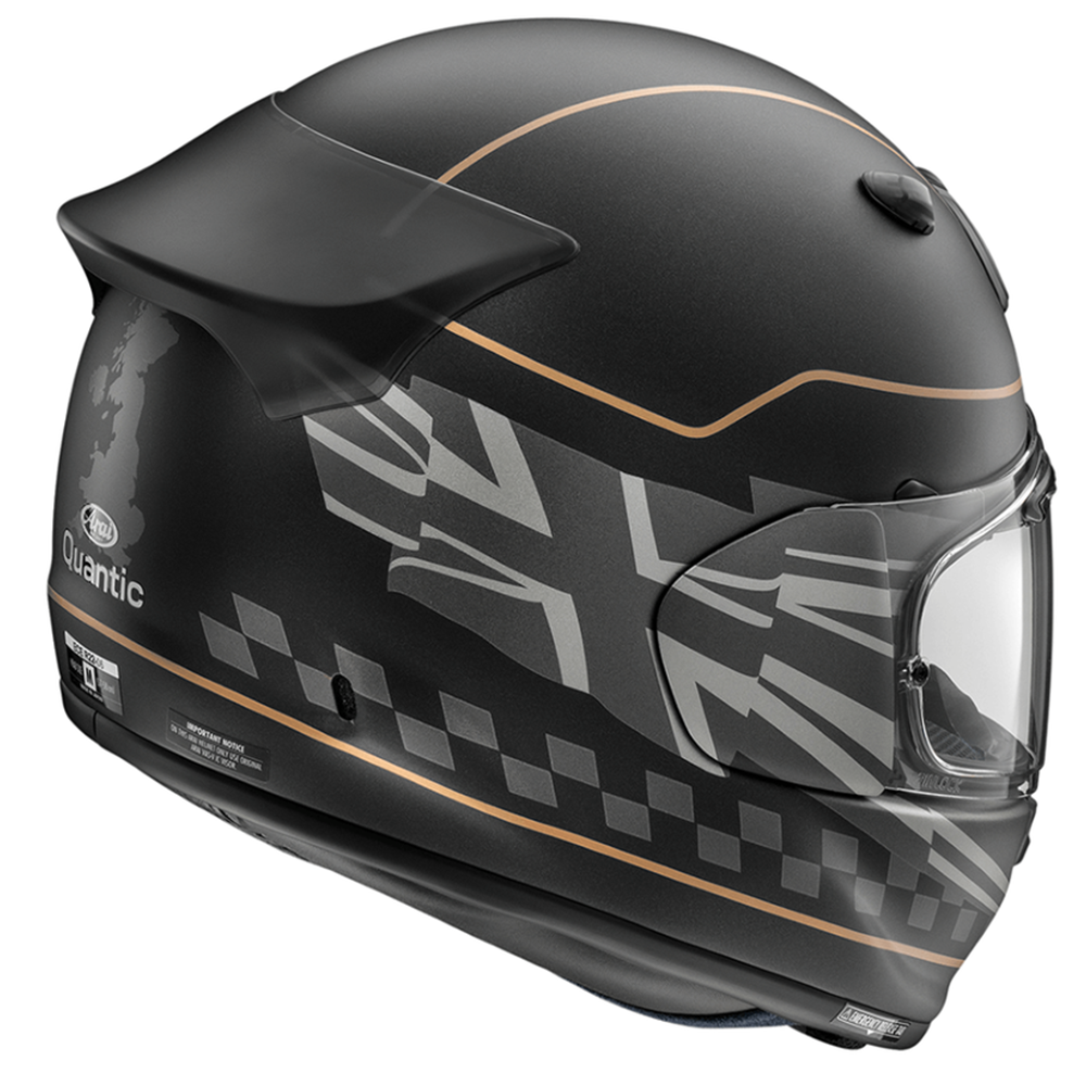 Arai Arai Quantic - Dark Citizen - Side View