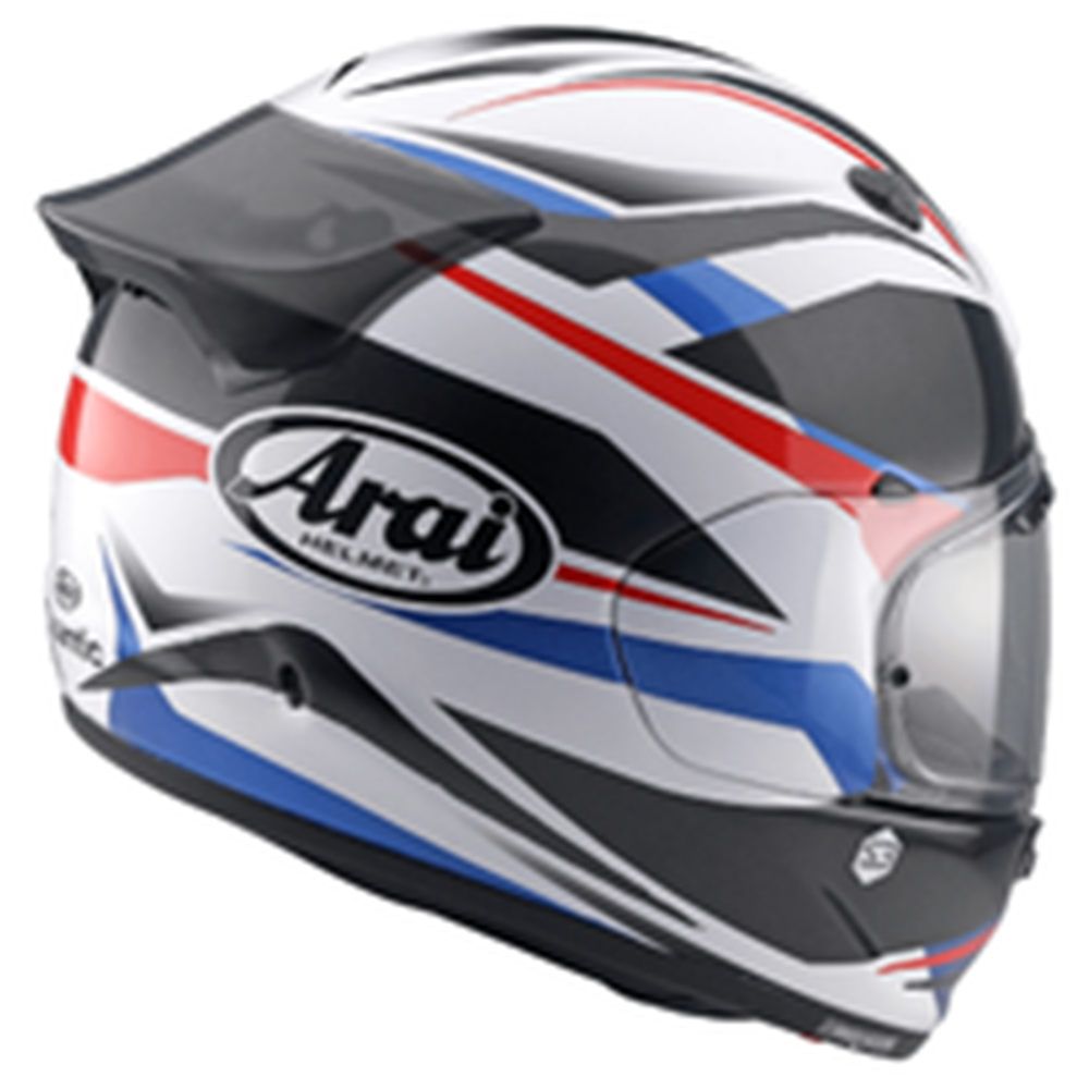 Arai Quantic - Ray White & Free Dark Visor