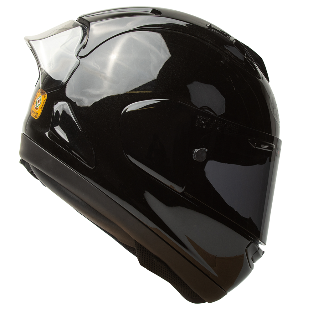Arai Arai RX-7V Evo - Diamond Black XSmall & Free Dark Visor - Rear View