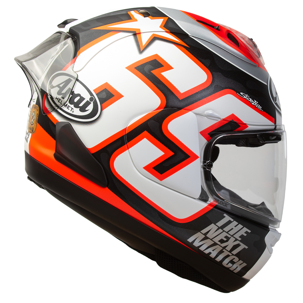 Arai Arai RX-7V Evo - Hayden Reset - Side View