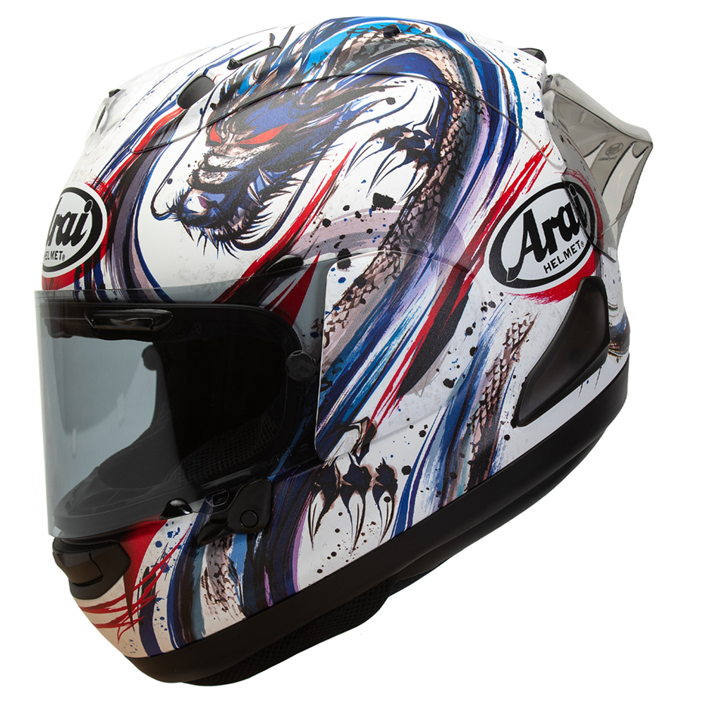 Arai RX-7V Evo - Kiyonari Trico Free Dark Visor & Gift