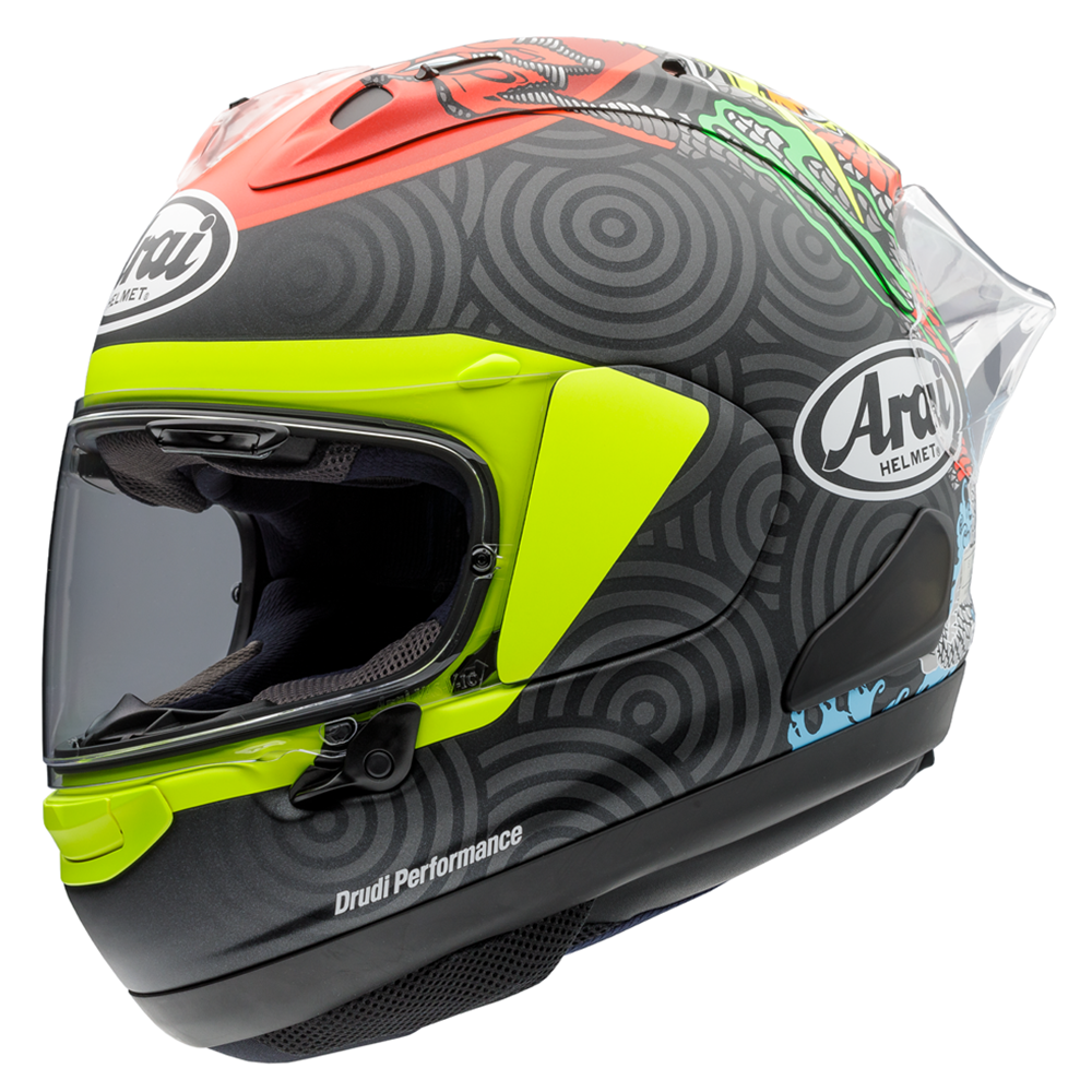 Arai RX-7V Evo Tatsuki Motorcycle Helmet - Free Dark Visor – Gear 
