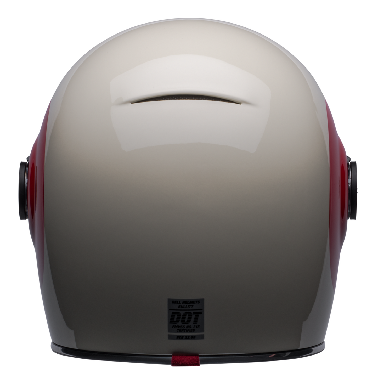 Bell Bell Bullitt - TT Gloss Vintage White/Oxblood - Interior View