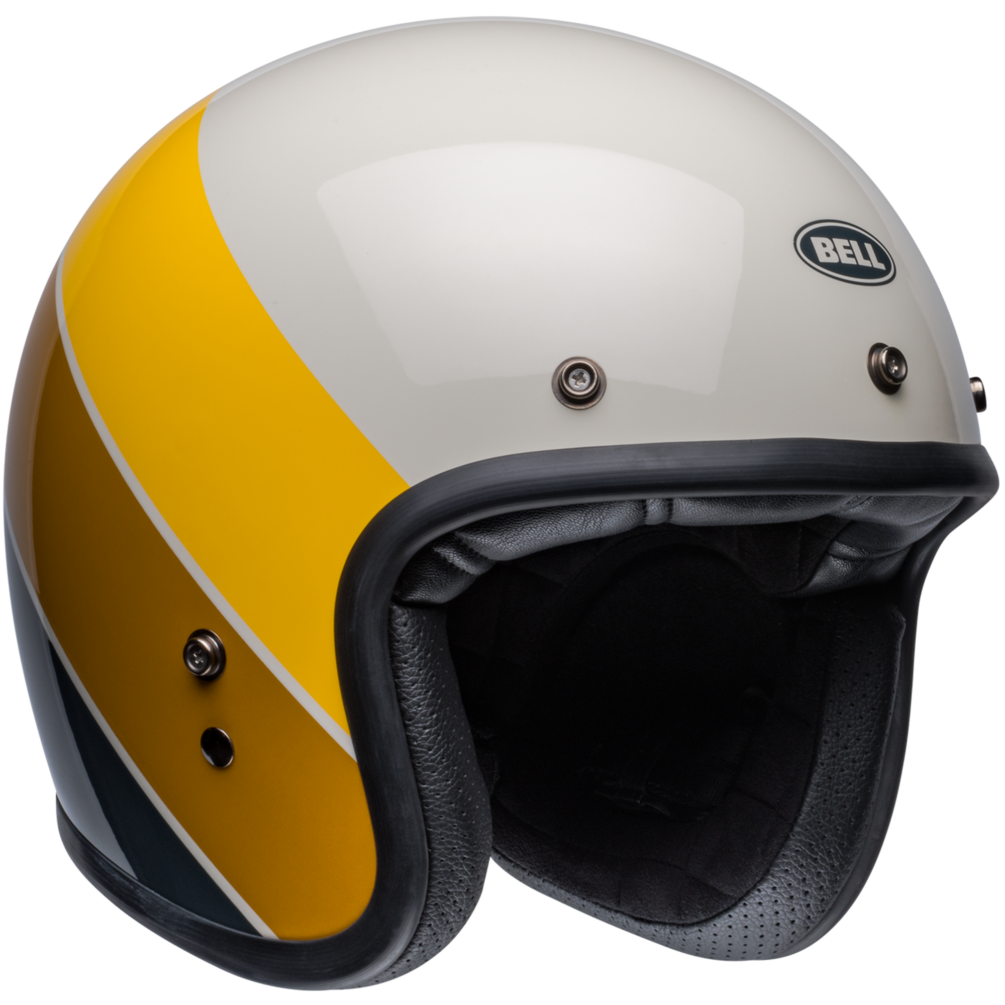 Bell Custom 500 Riff Sand/Yellow Motorcycle Helmet – Gear Change Online