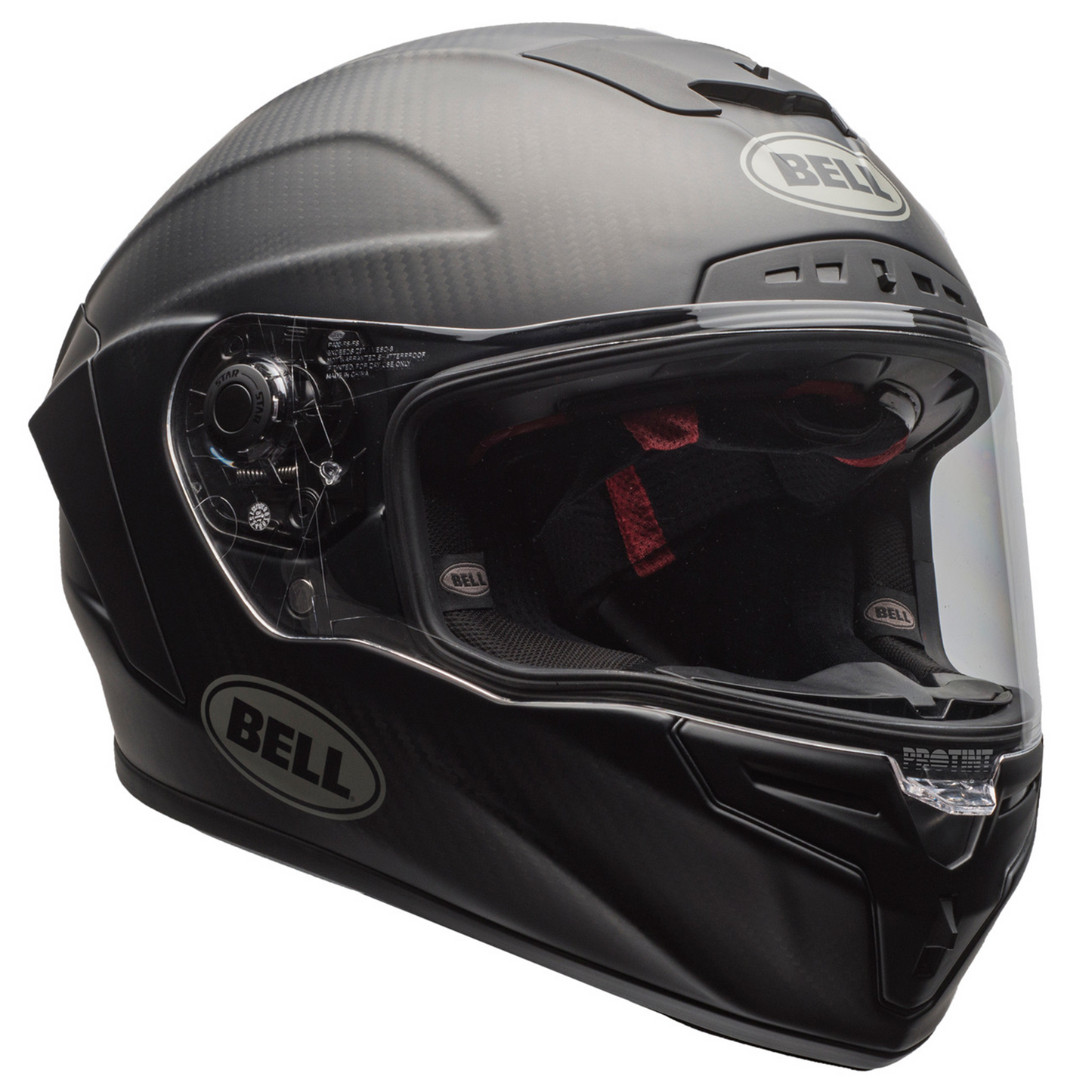 Bell Race Star Flex DLX 2023 - Matt Black - Protint Visor