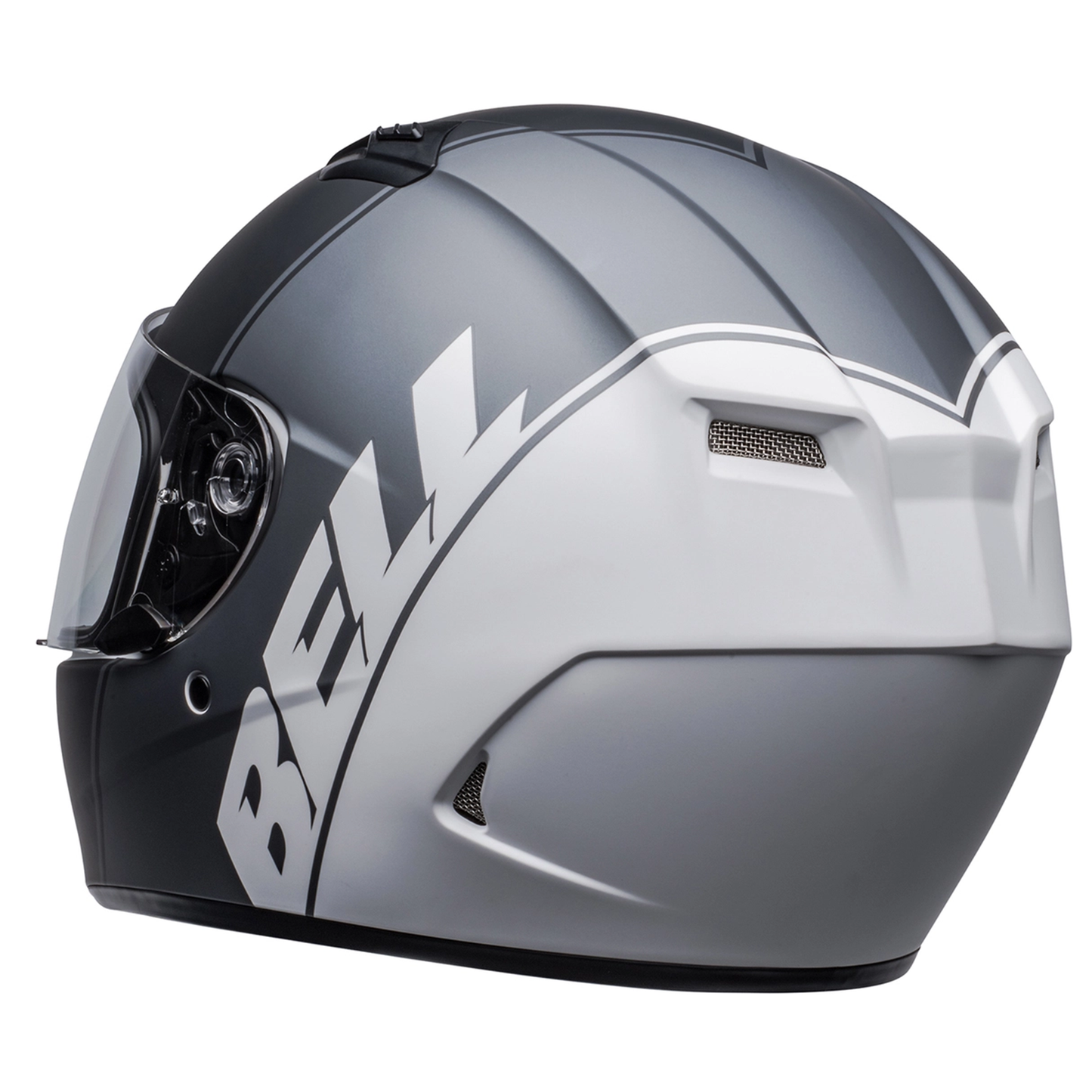 Bell Qualifier - Ascent Black/Grey - Free Dark Visor