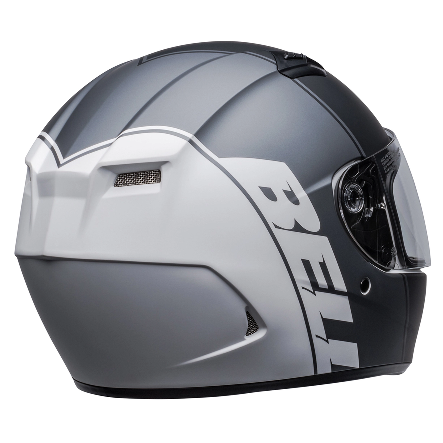 Bell Qualifier - Ascent Black/Grey - Free Dark Visor