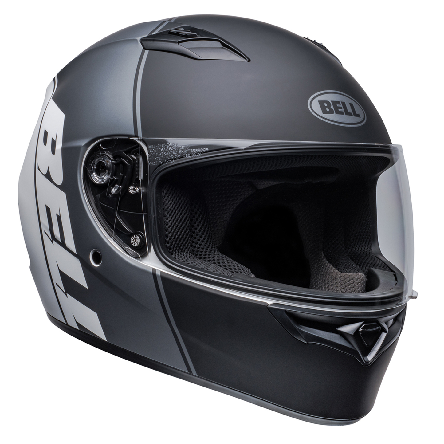 Bell Qualifier - Ascent Black/Grey - Free Dark Visor