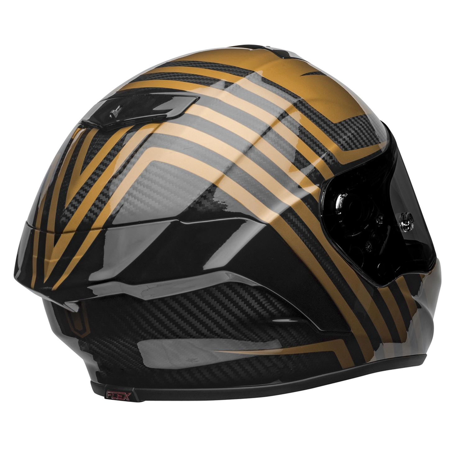 Bell Race Star Flex DLX - Black/Gold - Includes Protint Visor
