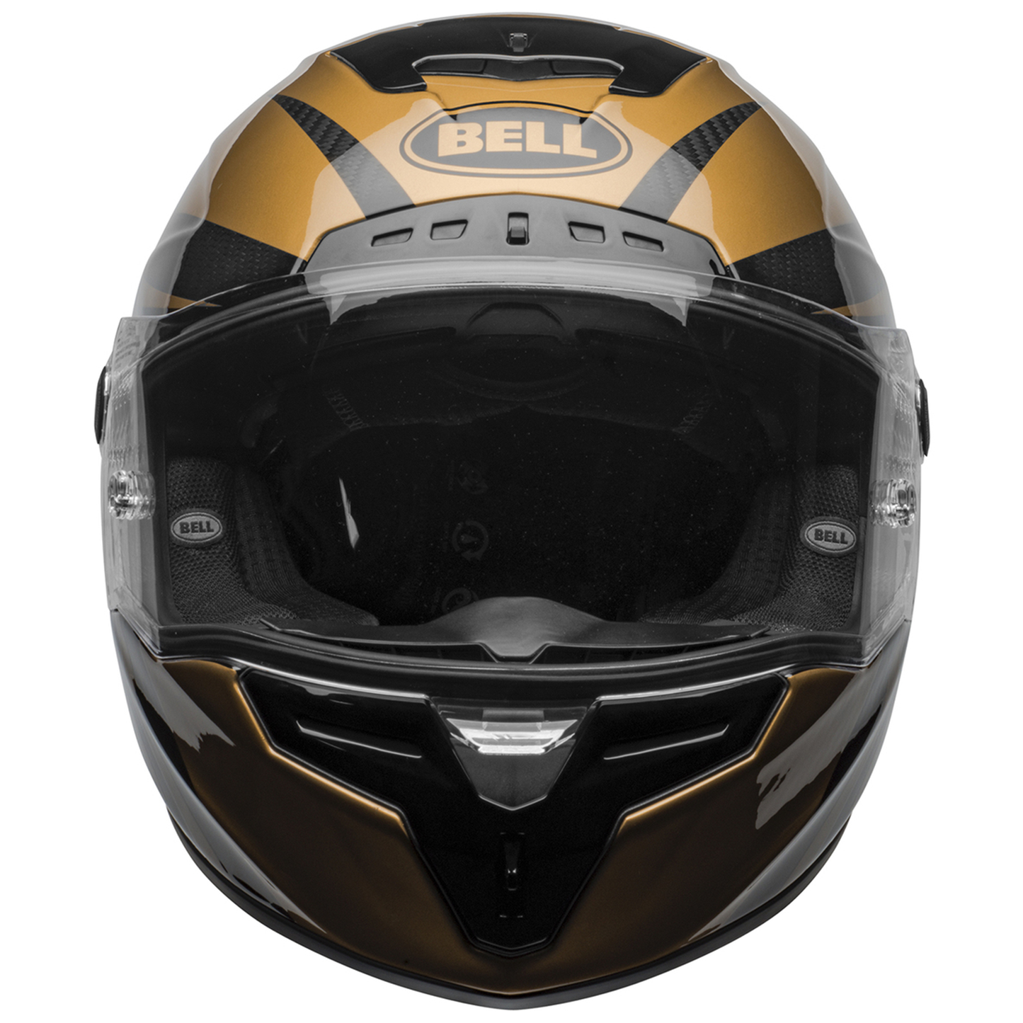 Bell Race Star Flex DLX - Black/Gold - Includes Protint Visor
