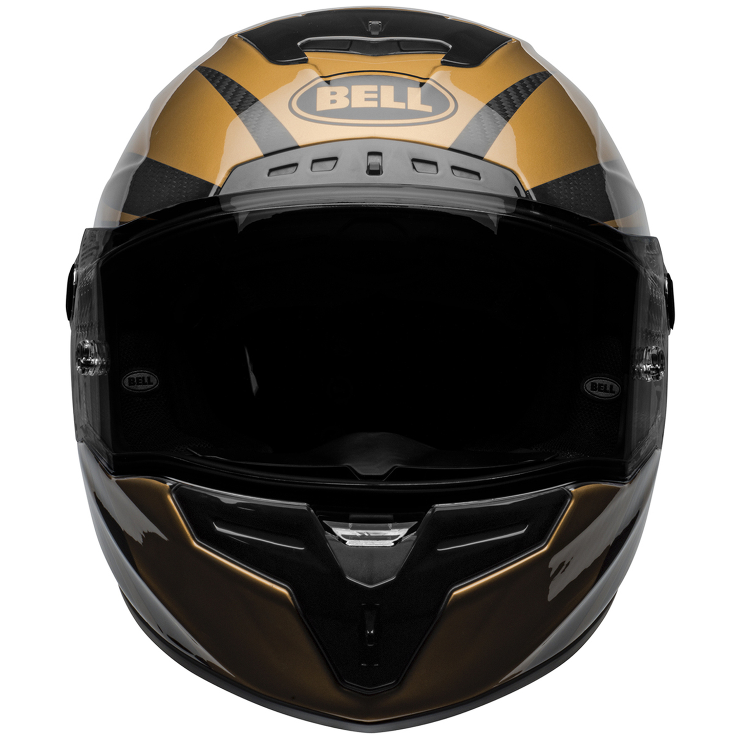 Bell Race Star Flex DLX - Black/Gold - Includes Protint Visor