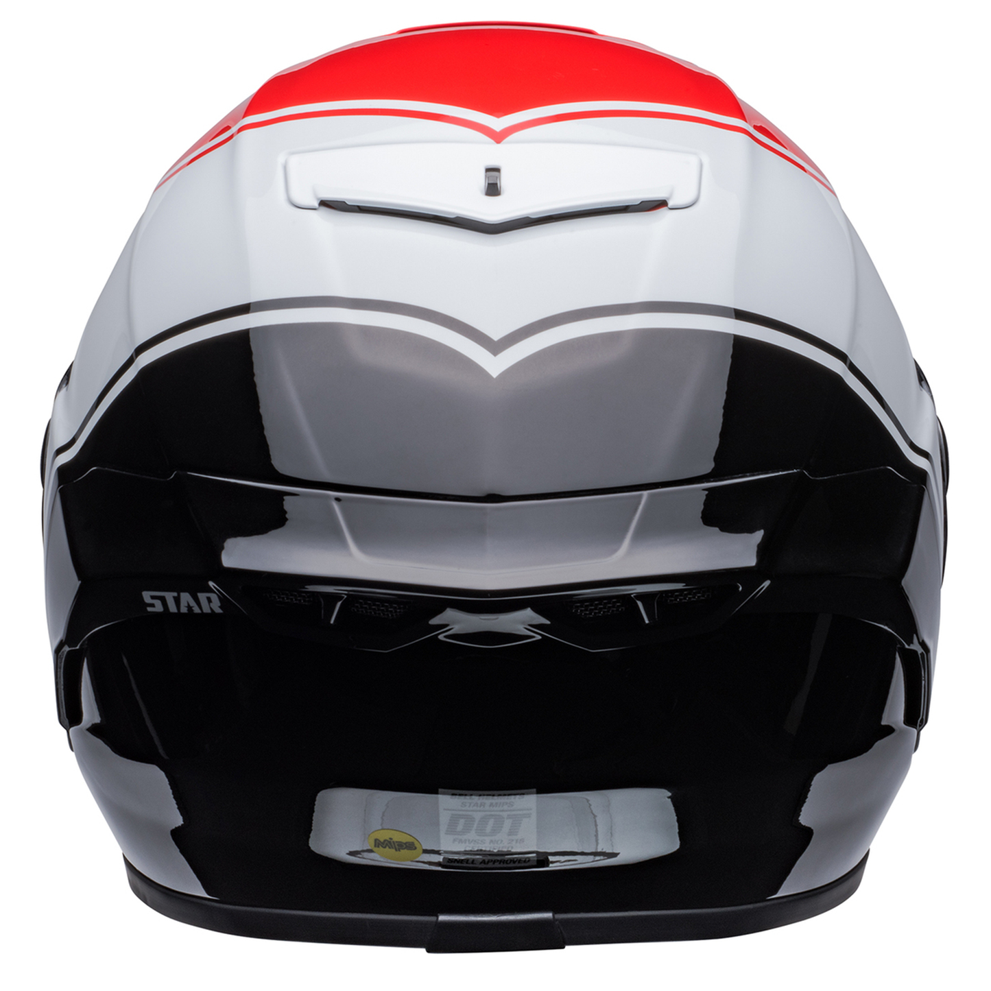 Bell Star DLX MIPS - Summit Red/White - Includes Dark Visor