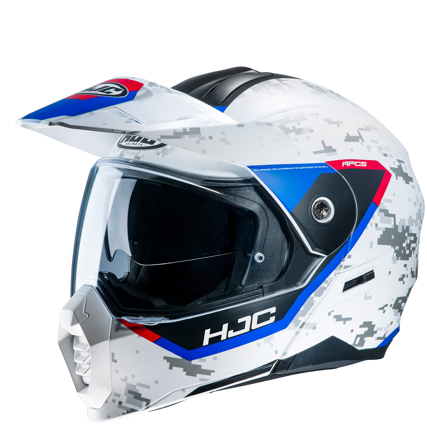 HJC C80 - Bult White Red Blue