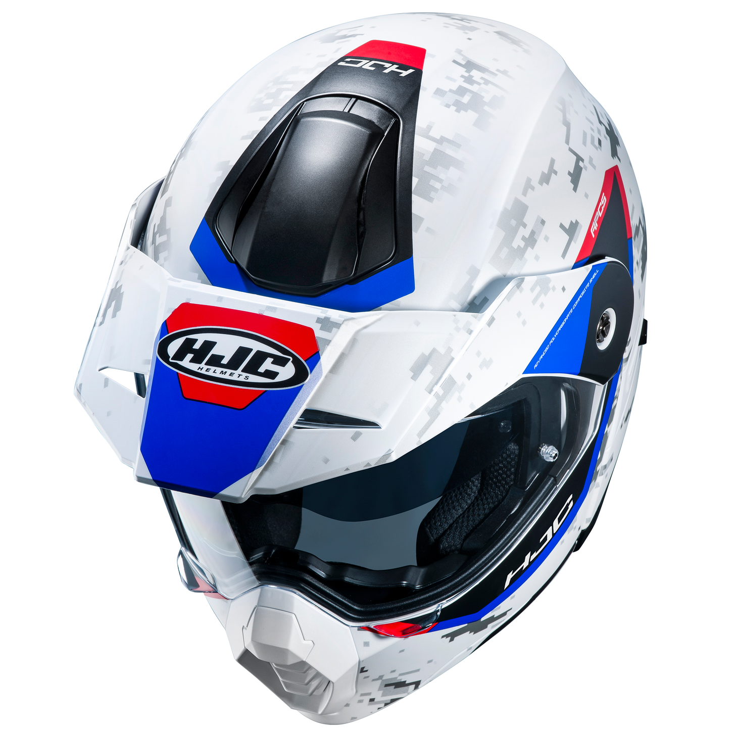 HJC C80 - Bult White Red Blue