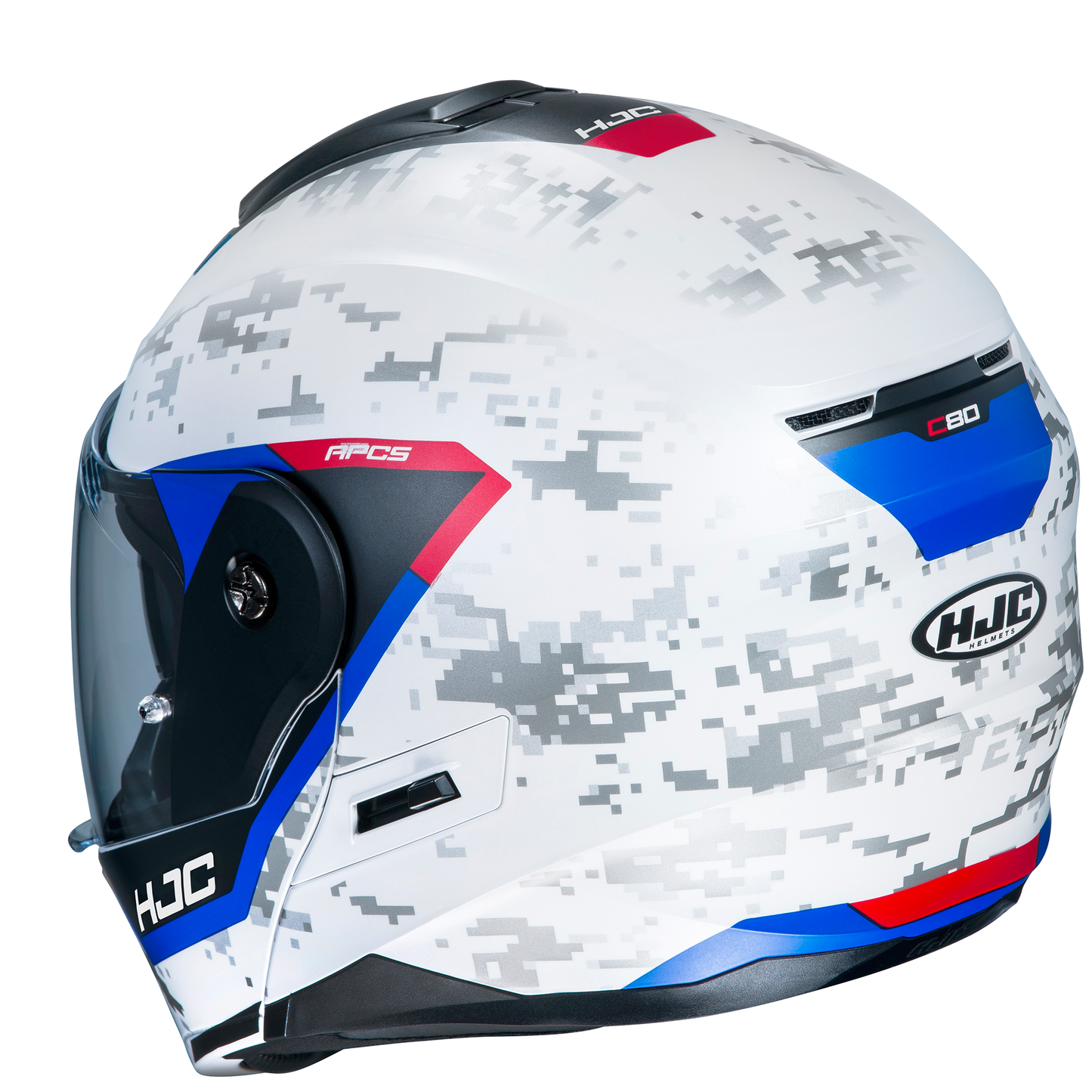 HJC C80 - Bult White Red Blue