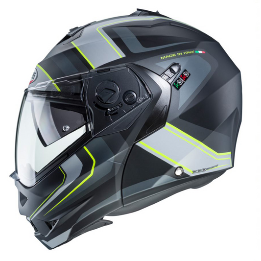 Caberg Duke II - Tour Matt Black/Yellow/Anthracite/Silver