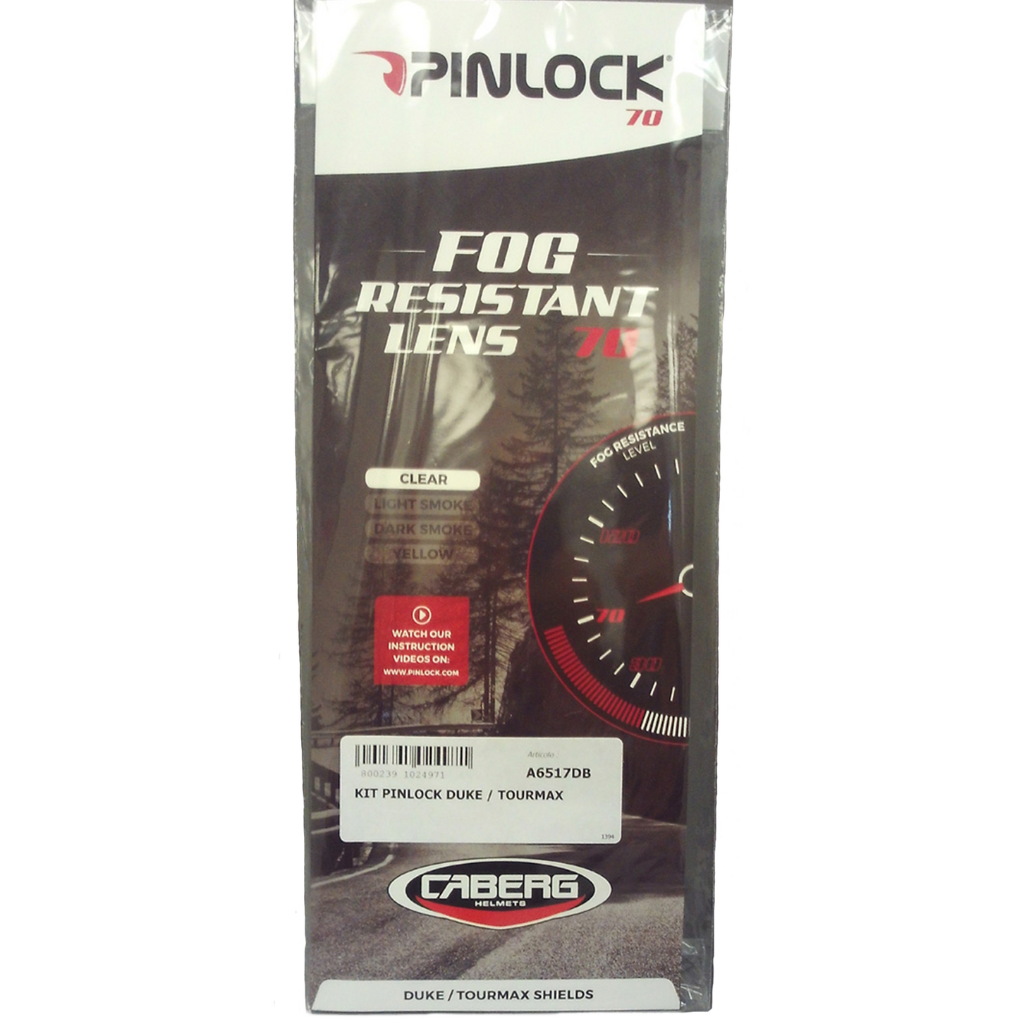 Caberg Pinlock Clear (Tourmax)
