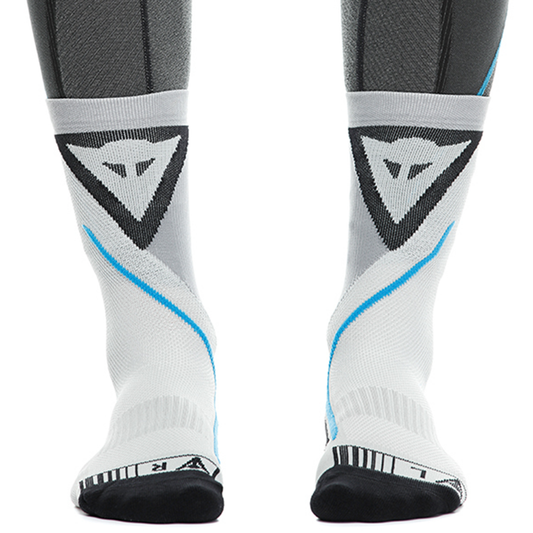 Dainese Dry Mid Socks - Black/Blue (607)