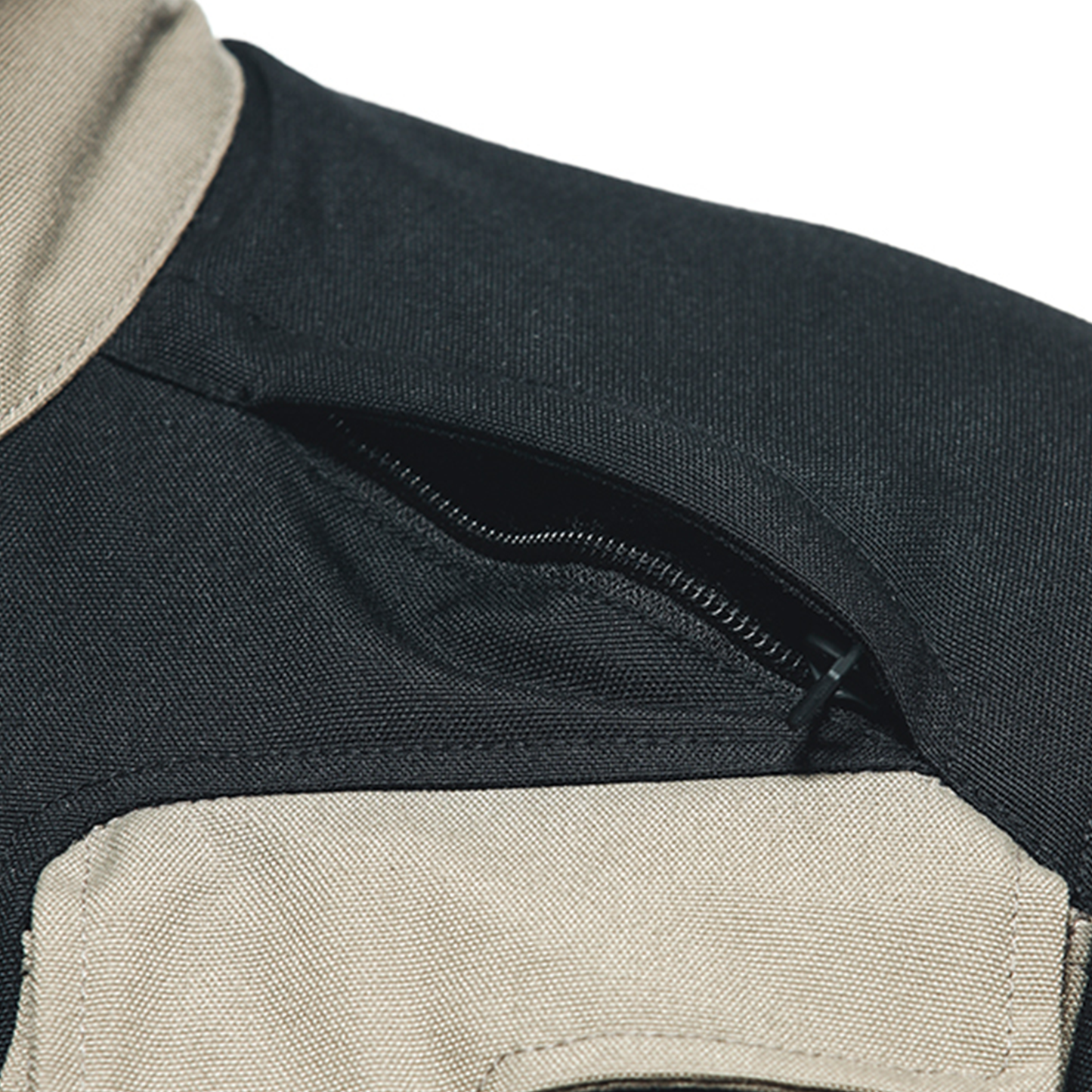 Dainese Alligator Tex Motorcycle Jacket - Walnut/Black/Lava Red