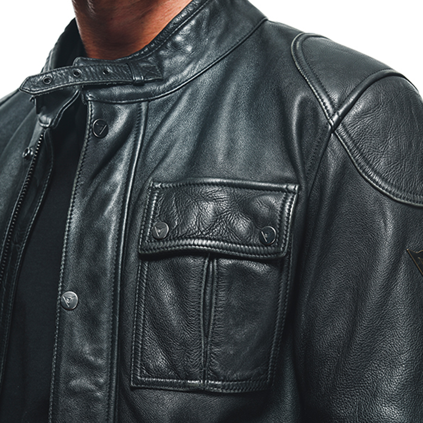 Dainese Atlas Leather Jacket - Black