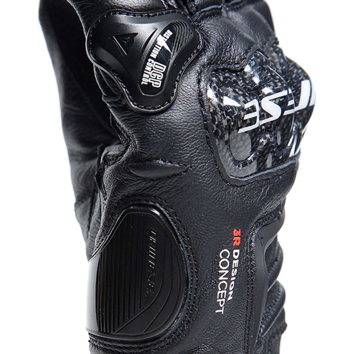 Dainese Carbon 4 Long Leather Gloves - Black