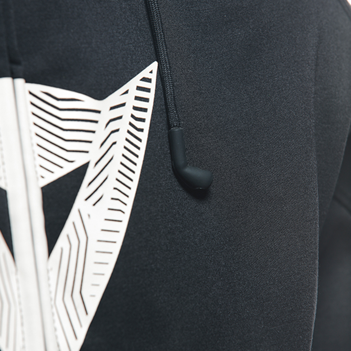 Dainese Dainese Daemon-X Safety Hoodie - Black/Black/White (948) - View 8
