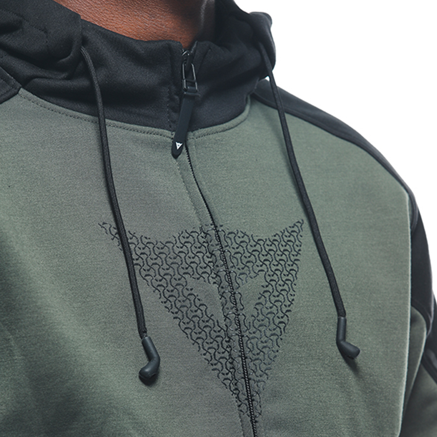 Dainese Dainese Daemon-X Safety Hoodie - Green/Black (731) - View 7