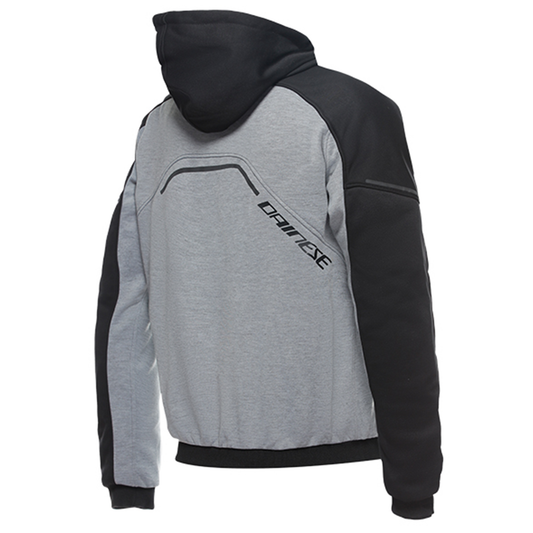 Dainese Daemon-X Safety Hoodie - Melange Grey/Black/Flo Red (95H)