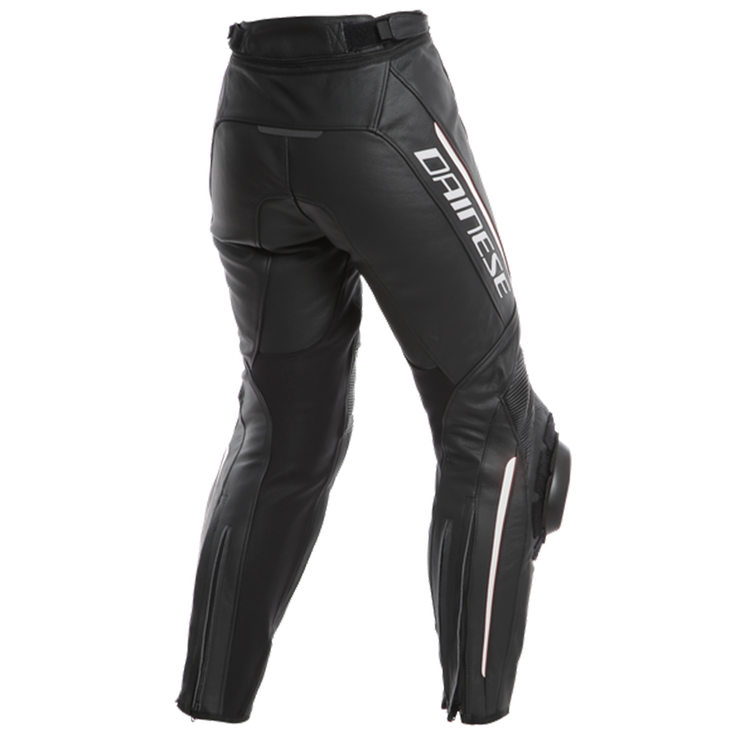 Dainese Dainese Delta 3 Lady Leather Pants - Black/White (948) - Side View