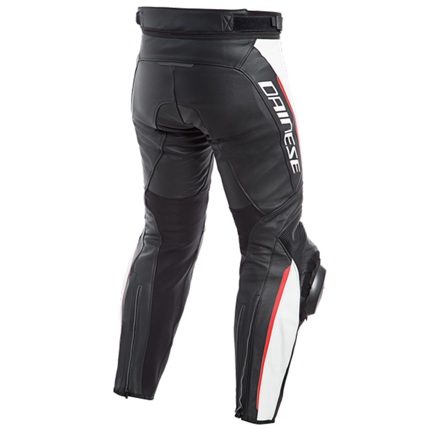 Dainese Dainese Delta 3 Leather Pants - Black/White/Red - Side View