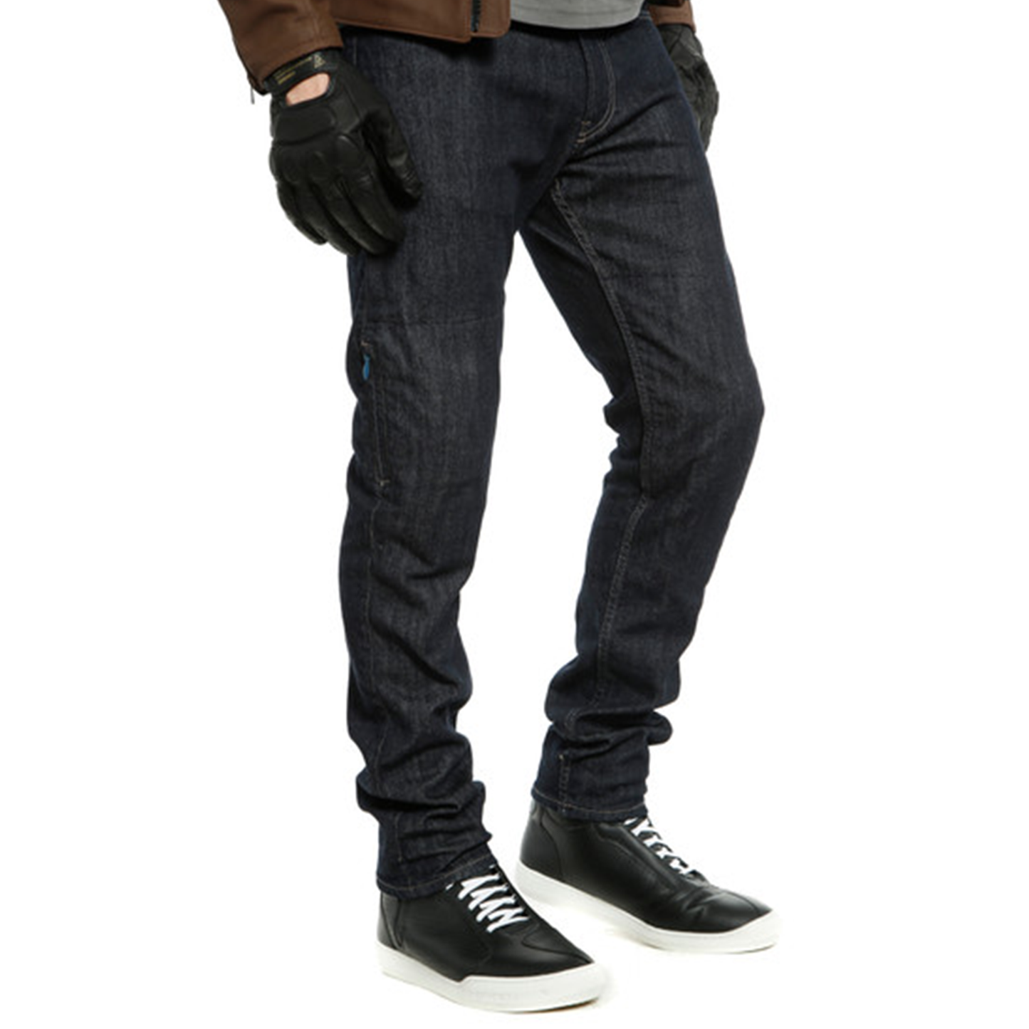 Dainese Denim Slim Tex Regular Pants - Blue