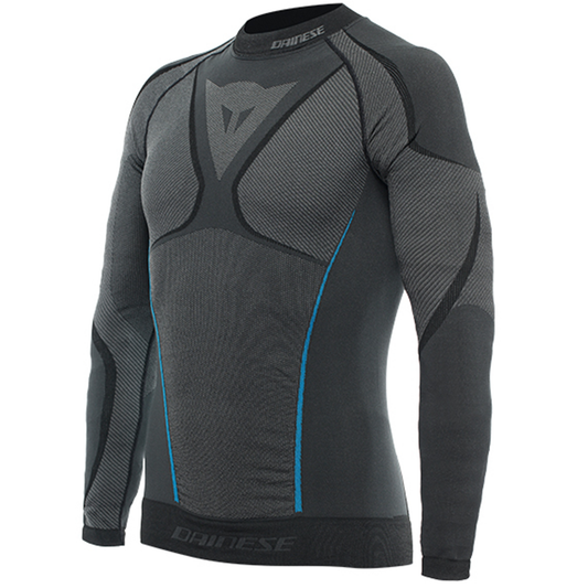 Dainese Dry Long Sleeve - Black/Blue (607)