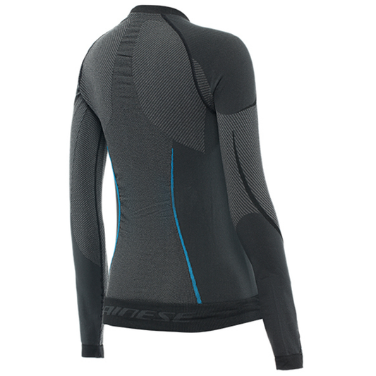 Dainese Dry Long Sleeve Lady - Black/Blue (607)